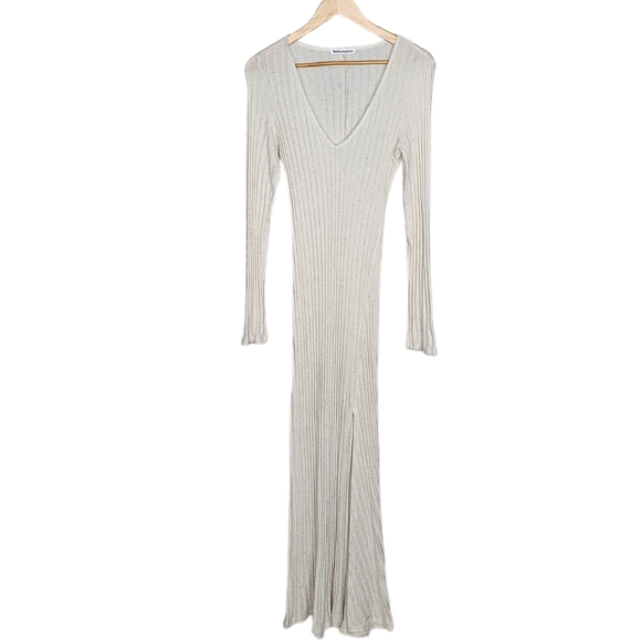 Reformation Dresses & Skirts - Reformation Lemon Dress Cream Midi Size XL